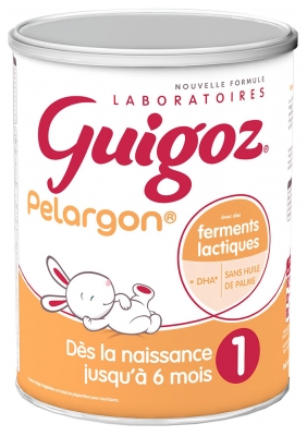 Guigoz Pelargon Lait 1er Âge Jusqu'à 6 Mois 780 g