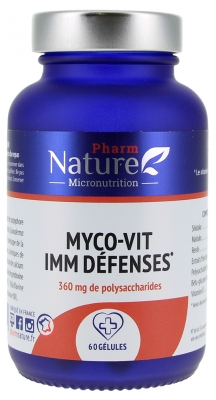 Pharma Nature Myco-Vit IMM Défenses 60 Cápsulas