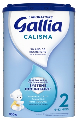 Gallia Calisma 2nd Age 6-12 Months 830g