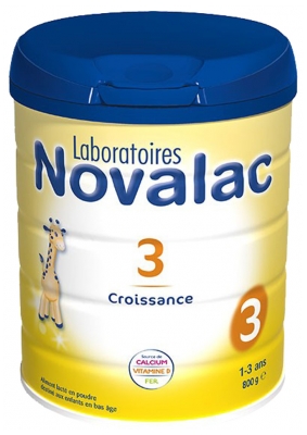 Novalac 3 Croissance 1-3 Ans 800 g