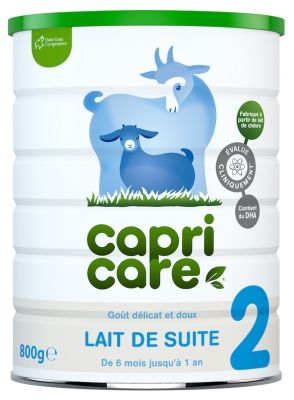 Capricare Lait de Suite 2 de 6 Mois à 1 An 800 g