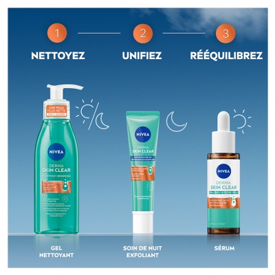 Nivea Derma Skin Clear Sérum Purifiant et Apaisant 30 ml