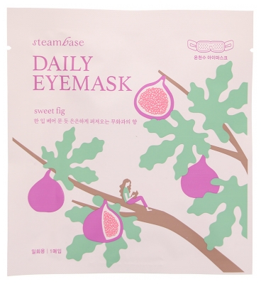 Steambase Sweet Fig 1 Self-Heating Eye Mask