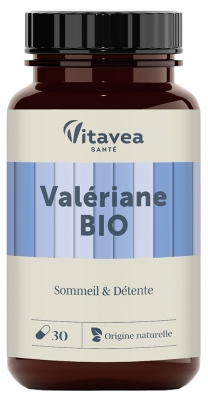 Vitavea Baldriānis Miers & Relaksācija Bio 30 Kapsulas