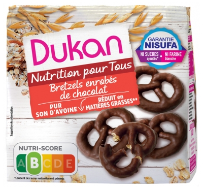 Dukan Schokoladenüberzogene Brezeln 100 g
