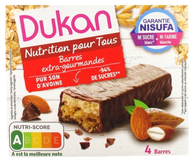 Dukan Extra-Gourmet Riegel 4 Stück