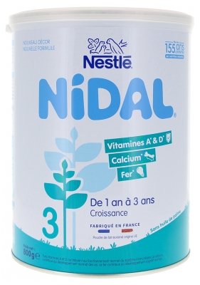 Nestlé Nidal No 1 Gada Līdz 3 Gadiem 800 g