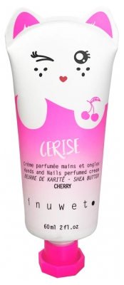 Inuwet Crème Mains et Ongles 60 ml - Senteur : Cerise