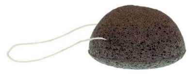 Benecos Natuurlijke Verzorging Konjac Spons met Bamboe Houtskool Voor Vette Huid