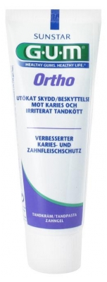 GUM Ortho Gel Dentifrice 75 ml