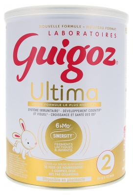 Guigoz Ultima Lait 2ème Âge De 6 à 12 Mois 780 g