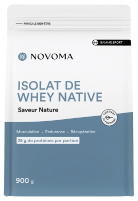 Novoma Isolato di Siero di Latte Nativo 900 g