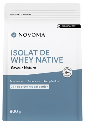 Novoma Izolat Białka Serwatkowego Native 900 g