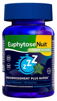 Bayer Consumer Care EuphytoseNuit 30 Gummies - Taste: Apple