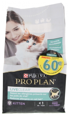 Proplan LiveClear Para Gatitos 1,4 kg