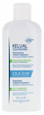 Șampon Tratament Ducray Kelual Squanorm Regulator Mătreață Grasă 200 ml