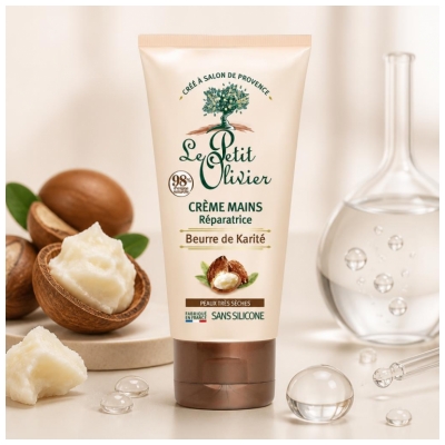 Le Petit Olivier Reparierende Handcreme mit Shea-Butter 75 ml