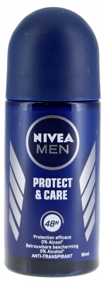 Deodorant Antiperspirant Nivea Men Protect & Care Roll-On 48H 50 ml