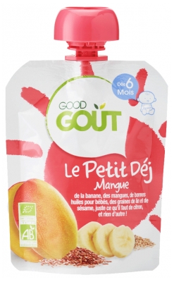 Good Goût Śniadanie z Mango od 6 Miesiąca Organic 70 g