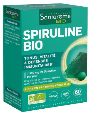 Santarome Spirulina Organiczna 60 Tabletek