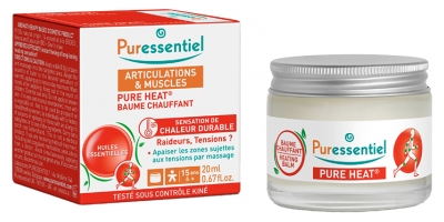 Puressentiel Bálsamo Calentador Calor Puro Articulaciones y Músculos 20 ml