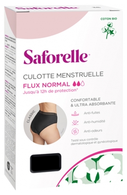 Saforelle Menstruations-trusse Normal Flow - Størrelse: 38