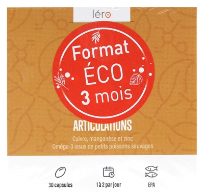 Léro Articulations Lot de 3 x 30 Capsules