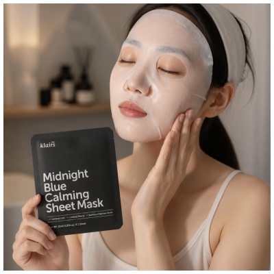 Klairs Midnight Blue Calming Sheet Mask 25 ml