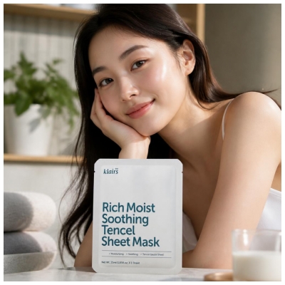 Klairs Rich Moist Soothing Tencel Sheet Mask 25 ml
