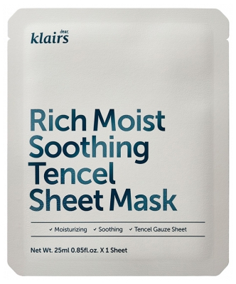 Klairs Rich Moist Soothing Tencel Sheet Mask 25 ml