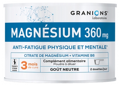 Granions Magneziu 360 mg 210 g