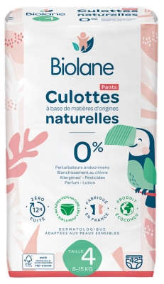 Biolane Natural Panties Rozmiar 4 (8-15 kg)