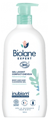 Biolane Expert Bio-Waschgel Körper und Haar 500 ml