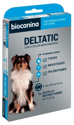 Biocanina Deltatic Collier Petits et Moyens Chiens 1 Collier