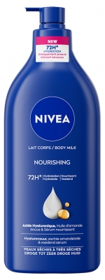 Lapte de corp hrănitor Nivea 72H 625 ml