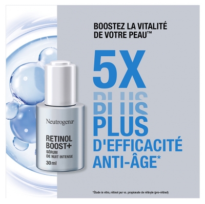 Neutrogena Retinol Boost + Sérum de Nuit Intense 30ml