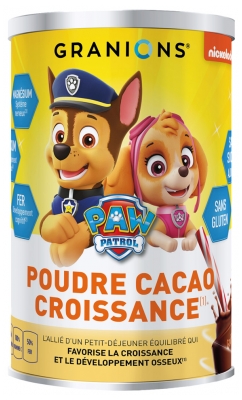 Granions Kid Pat'Patrouille Cacao Crescita in Polvere 300 g