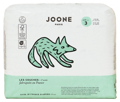 Joone Pañales Talla 3 (4-8 kg) 27 Unidades - Color: Brigitte Rose