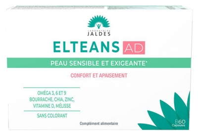 Jaldes Elteans AD Peau Sensible et Exigeante 60 Capsules