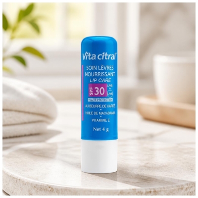 Vita Citral Soin Lèvres Nourrissant SPF30 4 g