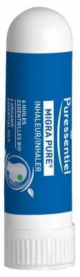 Puressentiel Migra Inhalador Puro con 6 Aceites Esenciales 1 ml