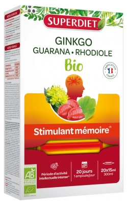 Superdiet Bio Ginkgo Boost 20 Ampullen