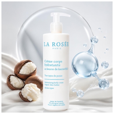 La Rosée Crème Corps Hydratante 400 ml