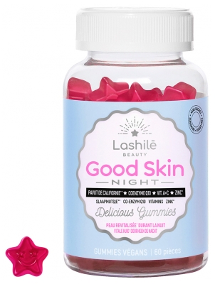 Lashilé Beauty Good Skin Night 60 Gummies