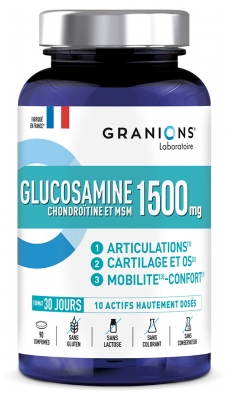 Glucosamina Condroitina y MSM 1500 mg 90 Comprimidos