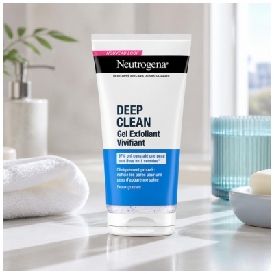 Neutrogena Deep Clean Vahvistava Kuorintageeli 150 ml