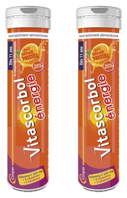 Vitascorbol Énergie Gusto Arancia Spremuta 30 Compresse Effervescenti