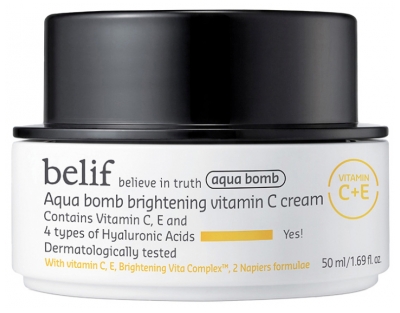 Belif Aqua Bomb Crème Vitamine C Illuminatrice 50 ml