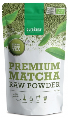 Purasana Super Food Tea Matcha Premium Bio 75 g