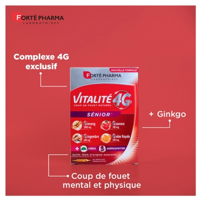 Forté Pharma Vitalité 4G Sénior 20 Ampoules